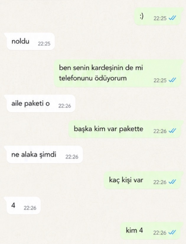 gundemio's tweet photo. Kız arkadaşının faturasını ödeyen genç, 1 yıldır bütün ailesinin faturasını ödediğini öğrendi. https://t.co/NKplPu3dXS