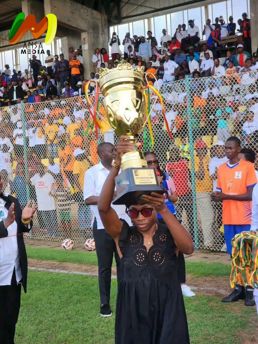 AnsaMedia237's tweet photo. Coupe du Cameroun Féminine 2026 : Lékié FF s'impose face aux Louves Minproff et conserve son titre !

https://t.co/38PF2nEJHj

#CoupeDuCameroun #FootballFéminin #LékiéFF #AboudiOnguene #FECAFOOT #Cameroun #AnsaMedia https://t.co/3Rtascg3Pw