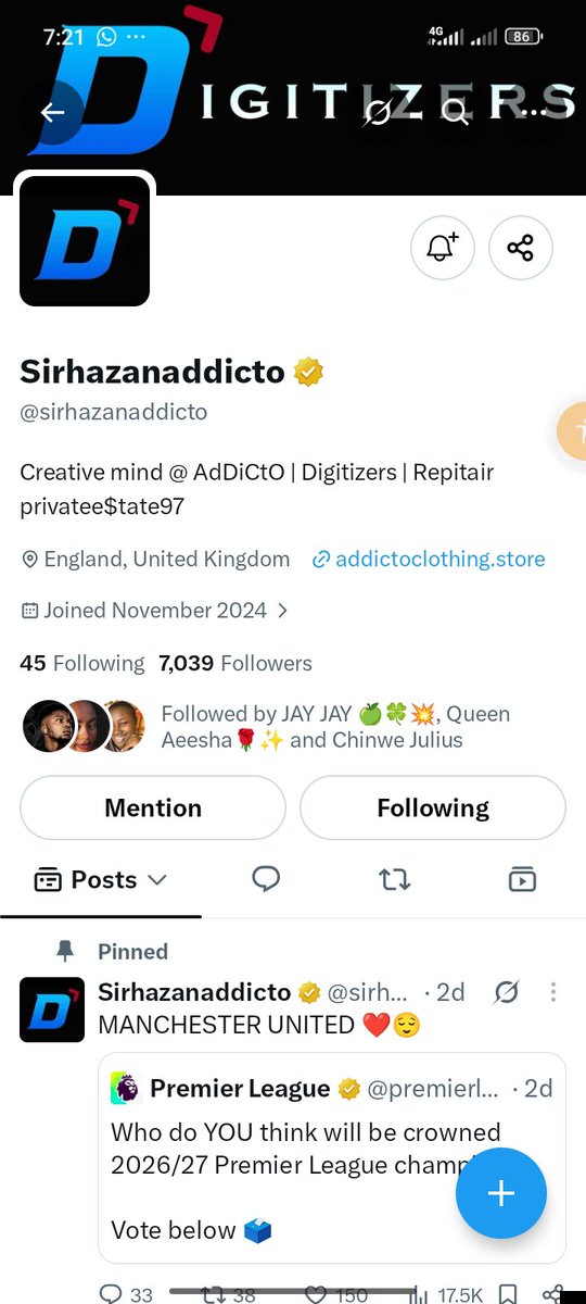 DanielBrib63866's tweet photo. @officialmoore7 @sirhazanaddicto I will really appreciate alot if am one the lucky people..🙏🙏
Bribebe ebiowei dabniel 
7033469449 
Moniepoint https://t.co/lF9pPfSRhR