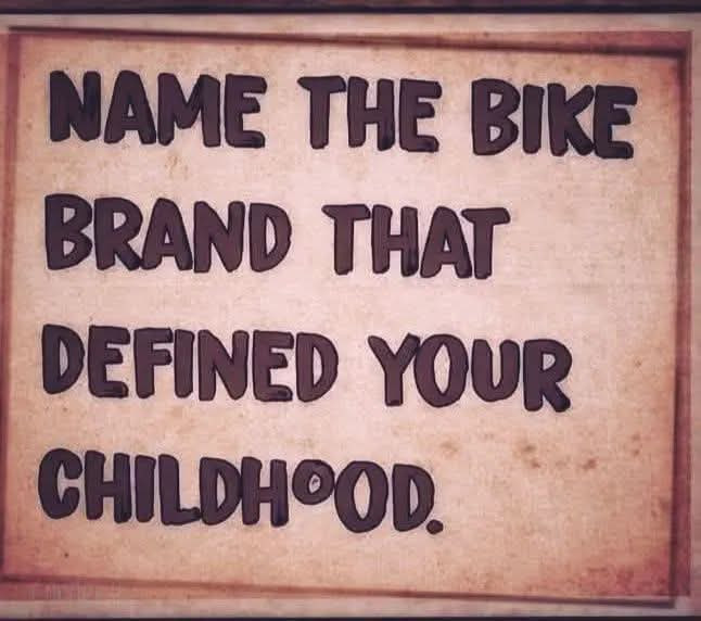 588Mary5's tweet photo. A bike which defines your childhood https://t.co/4H7n50bOBC