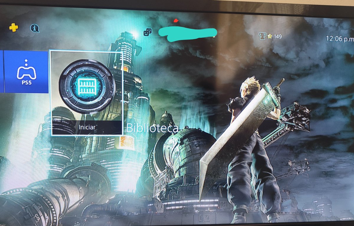 borudios2's tweet photo. Que fondo más precioso, @PlayStation_LA necesitamos un descuento en los juegos de #FinalFantasyVIIRemake al menos de un 50% https://t.co/zZcGVtzCzD