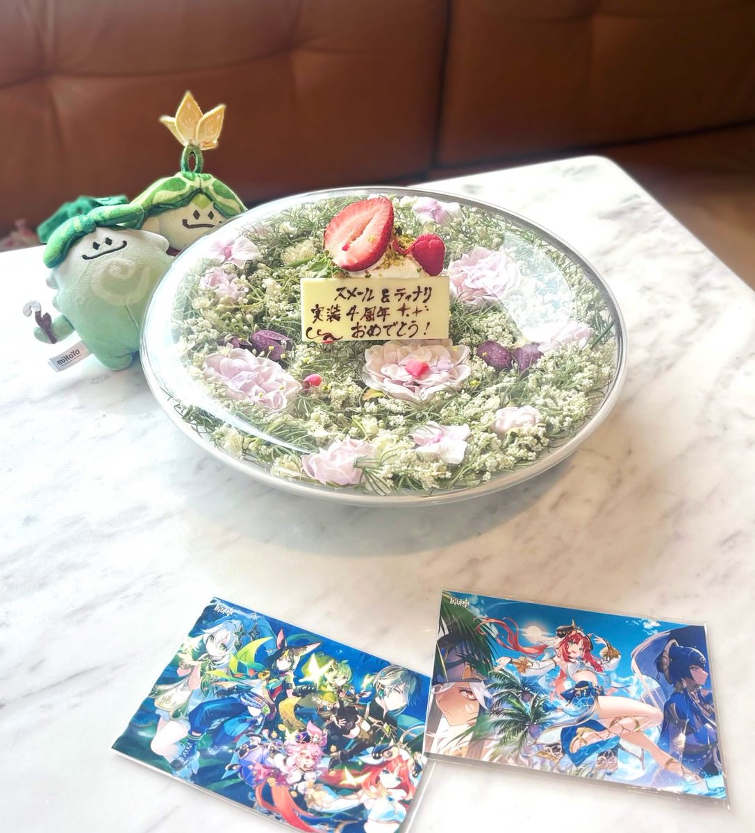 lauty7_'s tweet photo. スメール&amp;ティナリ実装4周年おめでとう💚🪷 https://t.co/CdL2nOj60G