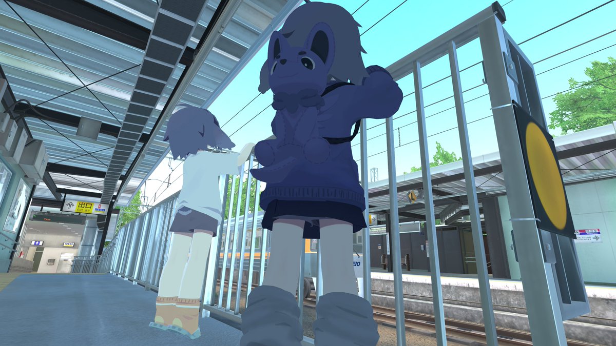 HakuVer11's tweet photo. 駅 https://t.co/4YMuTxFff4
