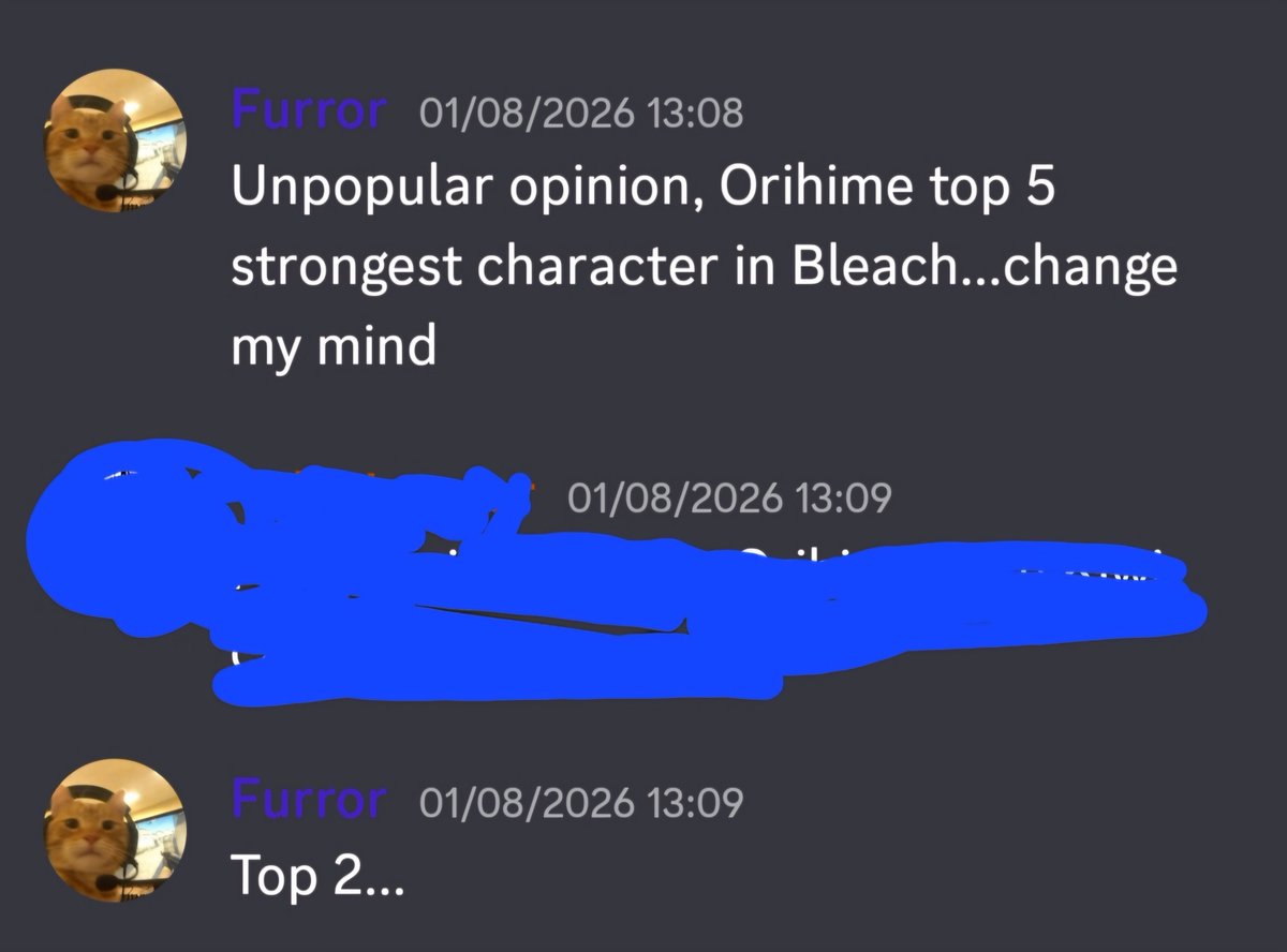 DPYFurror's tweet photo. Orihime fan since day 1

#Orihime #BLEACH #Bleach_anime https://t.co/7LxN6CMz3s
