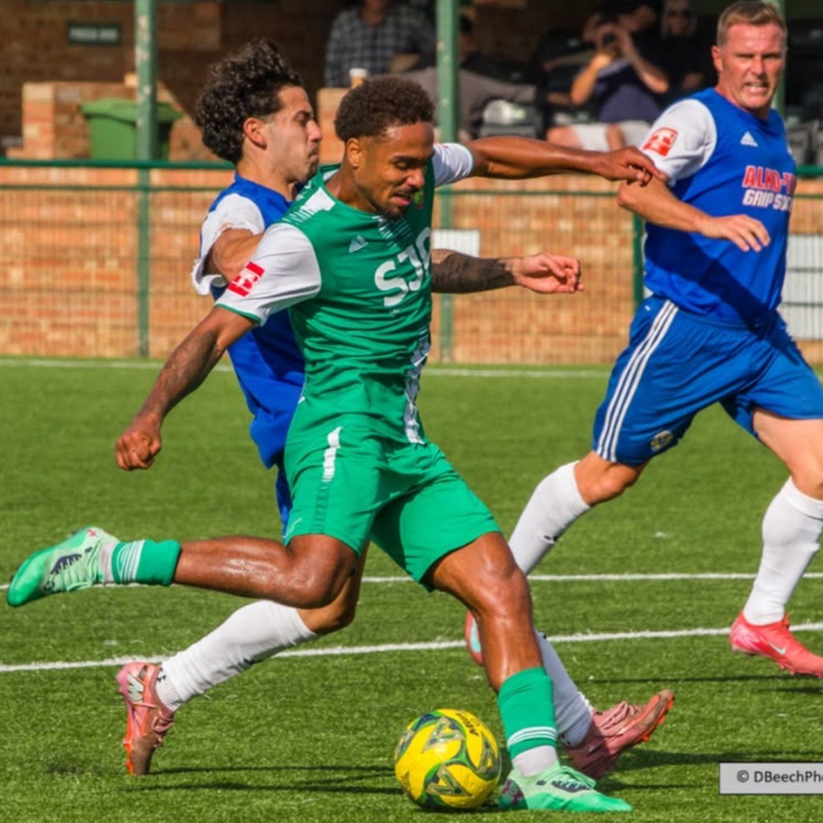 ReeceN11Davies's tweet photo. In to the hat for the next round of the @EmiratesFACup 👊
Your support was unreal, and the performance from the boys to match it.
+1 ⚽️🅰️ Up The Dons! 💚
#COYD #TheDons #YouDons https://t.co/ODDNVgfQwk