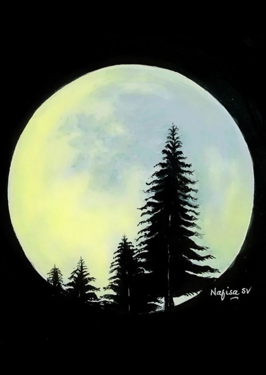 art_nafis's tweet photo. 🎨
The Moon is the reflection of our hearts n Moonlight is the twinkle of our love-NafisArt
#moonart
#yellowmoon
Good Morning friends,
Have a wonderful weekend!! https://t.co/qjK8Exdm5S