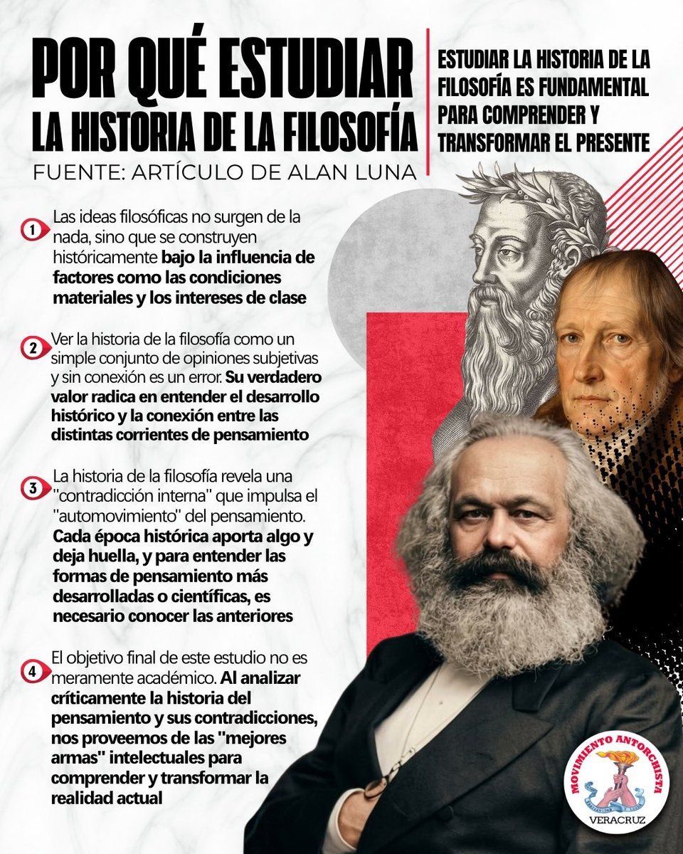 VerAntorcha's tweet photo. Por qué estudiar la historia de la filosofía https://t.co/Gu40vZxkFH