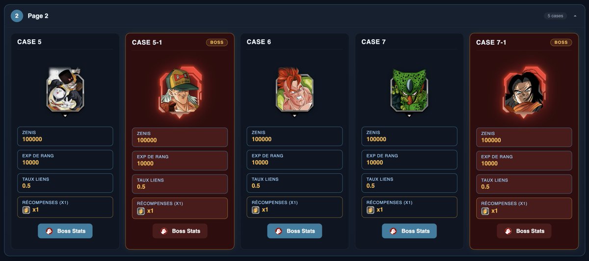 satchfroggy's tweet photo. ✨MAJ site✨M

Refonte graphique de la page Events :

Dokkan Frontier
➡️ https://t.co/WTPA7UGU3t

Event classique
➡️ https://t.co/MHdULzVYsO

J'arrive bientôt à la fin de la refonte graphique du site, j'espère que vous appréciez 🔥🔥🔥
#DokkanBattle https://t.co/IVcN7WQUfR