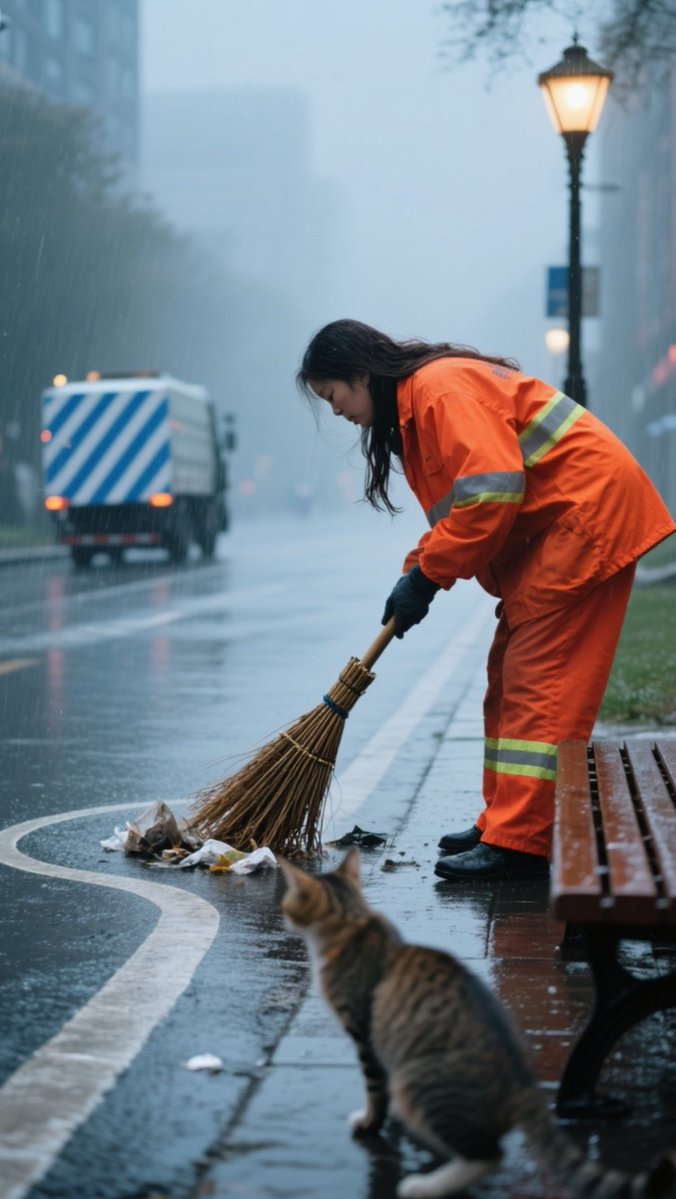 chris_teja's tweet photo. A stranger helped me fix my broken bike in the rain without asking for anything in return—small acts that warm the whole day. https://t.co/prWdjfrPPI
