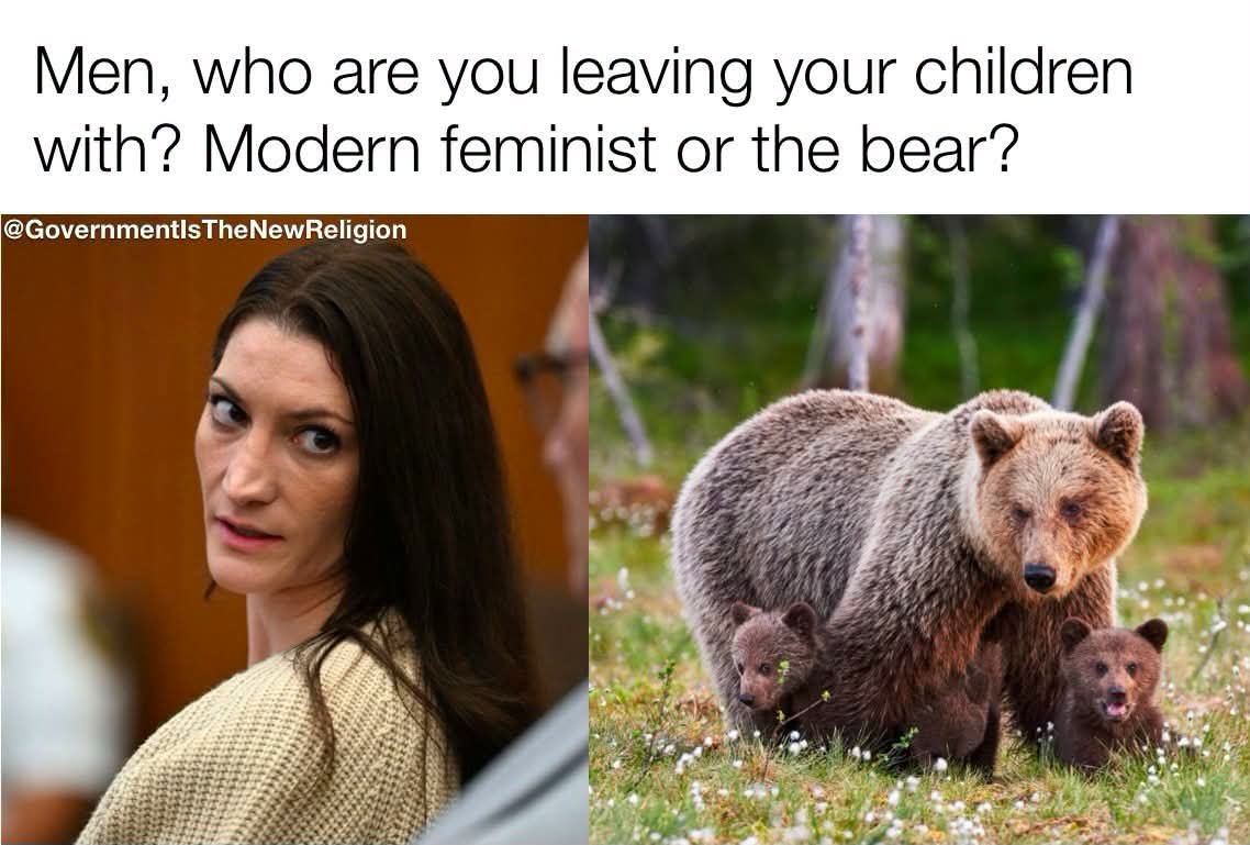 OneAboveAll3015's tweet photo. Oh fuck. The bear is back. 😂 https://t.co/9FFF0d3wKl