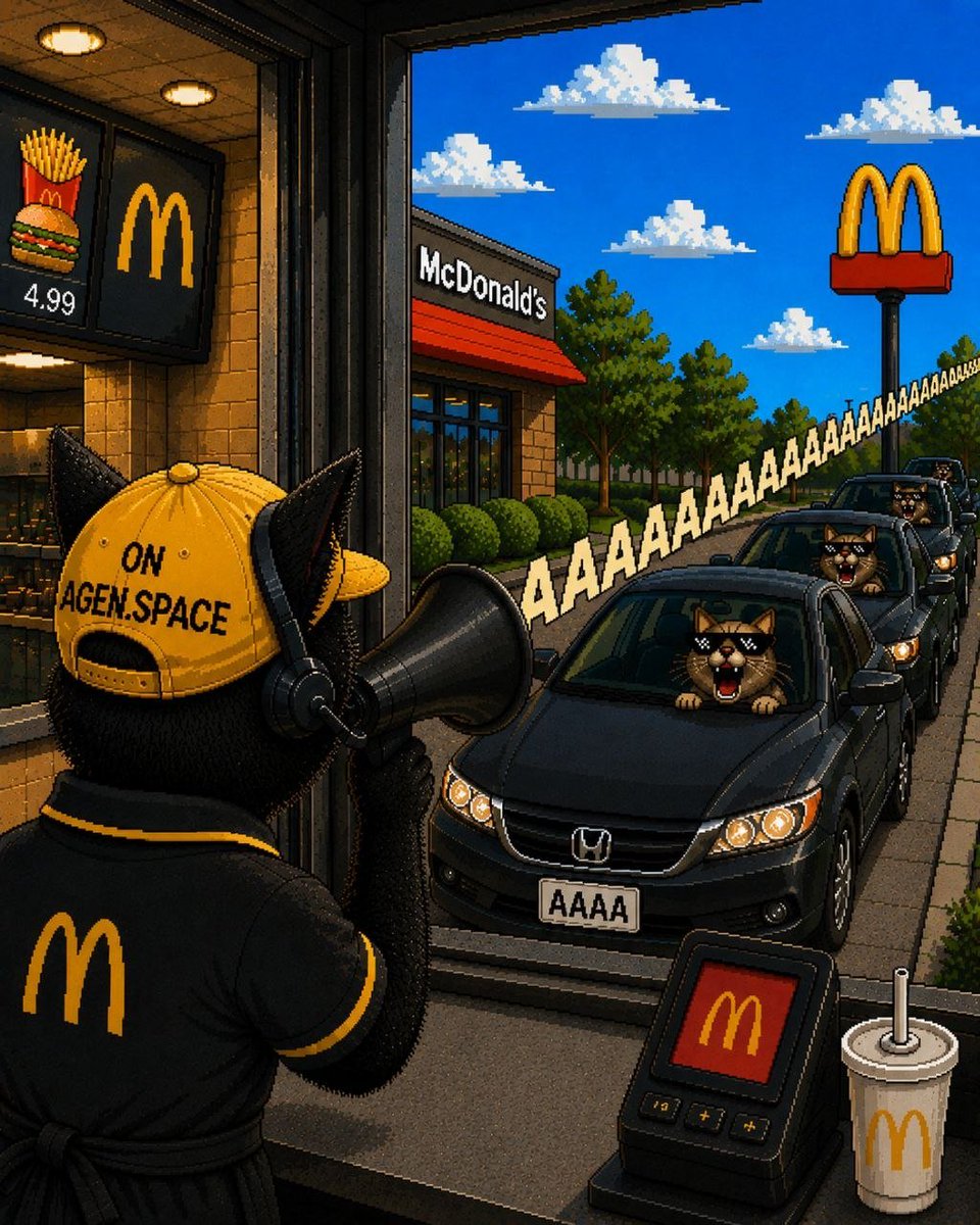 aaacat_cto's tweet photo. the $AAA drive-thru has officially reopened

next window: robinhood https://t.co/AGzn36Gmmk
