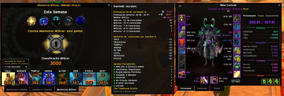 raphaelddante's tweet photo. Week 1 #PLEASEBUFFVDH @Warcraft https://t.co/PfJgO39VO6