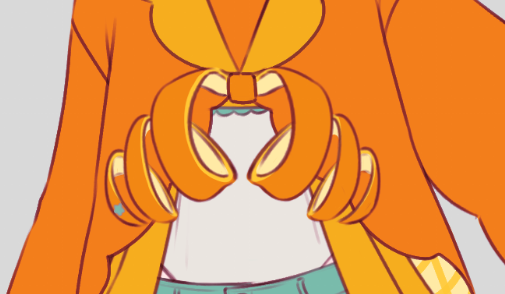 nixidexxvii's tweet photo. fav detail so far for my redesign 🍊🧡 https://t.co/BIdA7uaLiK
