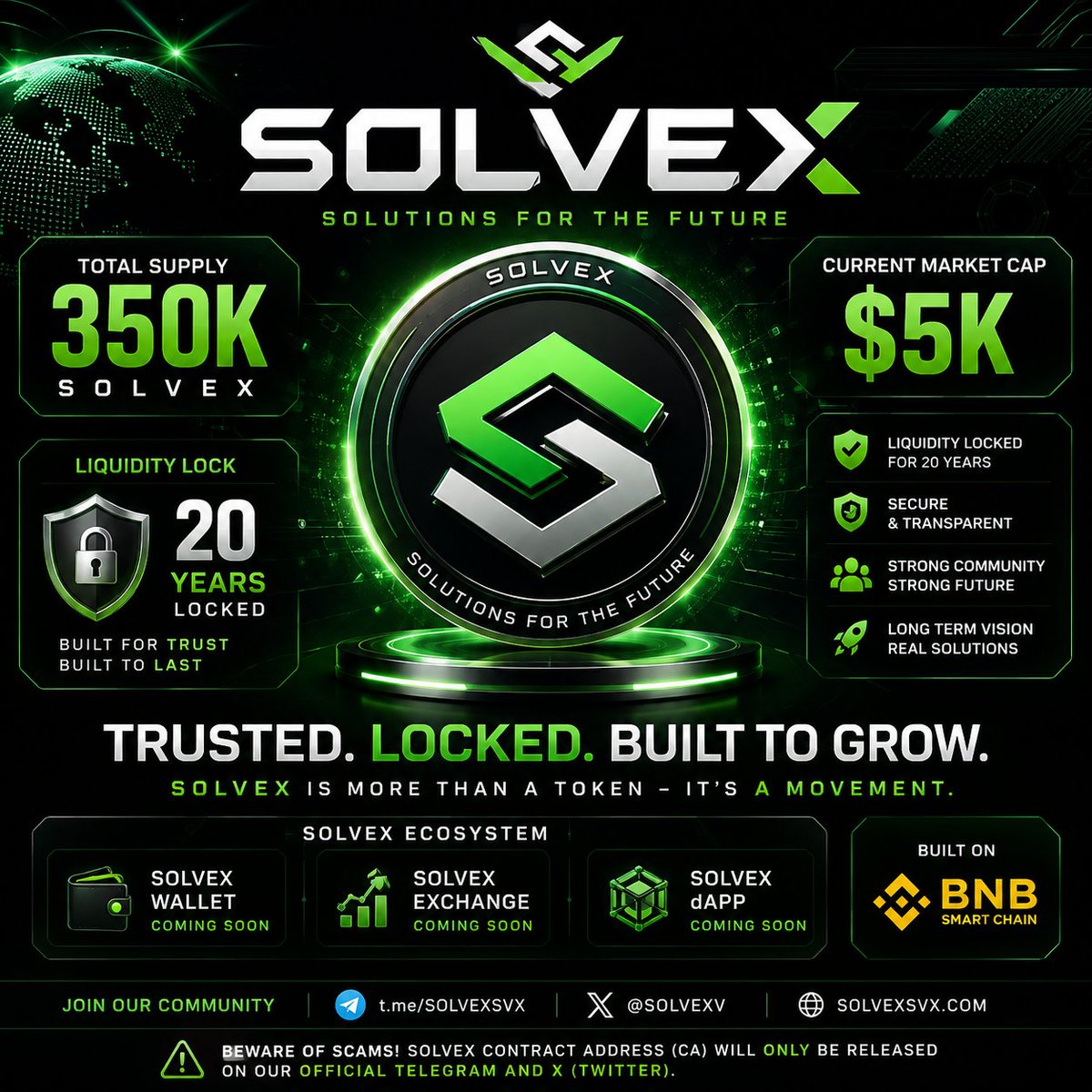 SOLVEXV's tweet photo. Ca
0x49590c5bE2583Db282E46bD41FE90084591dF772

1 Solvex wallet =$1 https://t.co/DEuUy5mDo5