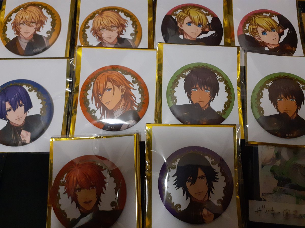 Zackey_goods's tweet photo. 【交換/譲渡】うたプリ グラショ 缶バ(浴衣、MC)、鉱石チャーム

譲：画像1、2、3

求：藍(同異種どちらでも可)>>定価
※譲渡の場合3点以上希望

都内手渡し交換のみ（上野、池袋、新宿など)
難しいとは思いますがお気軽にお声がけ下さいm(_ _)m https://t.co/TKoCKu0zCs