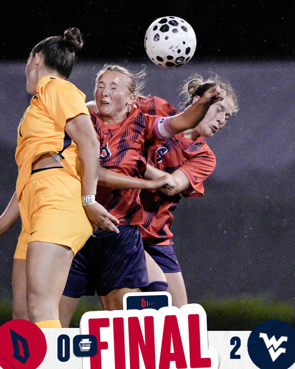 DuqWSoccer's tweet photo. Gave it our all in Morgantown.

#GoDukes ⚽️🎩 https://t.co/0qiZK7aOpV
