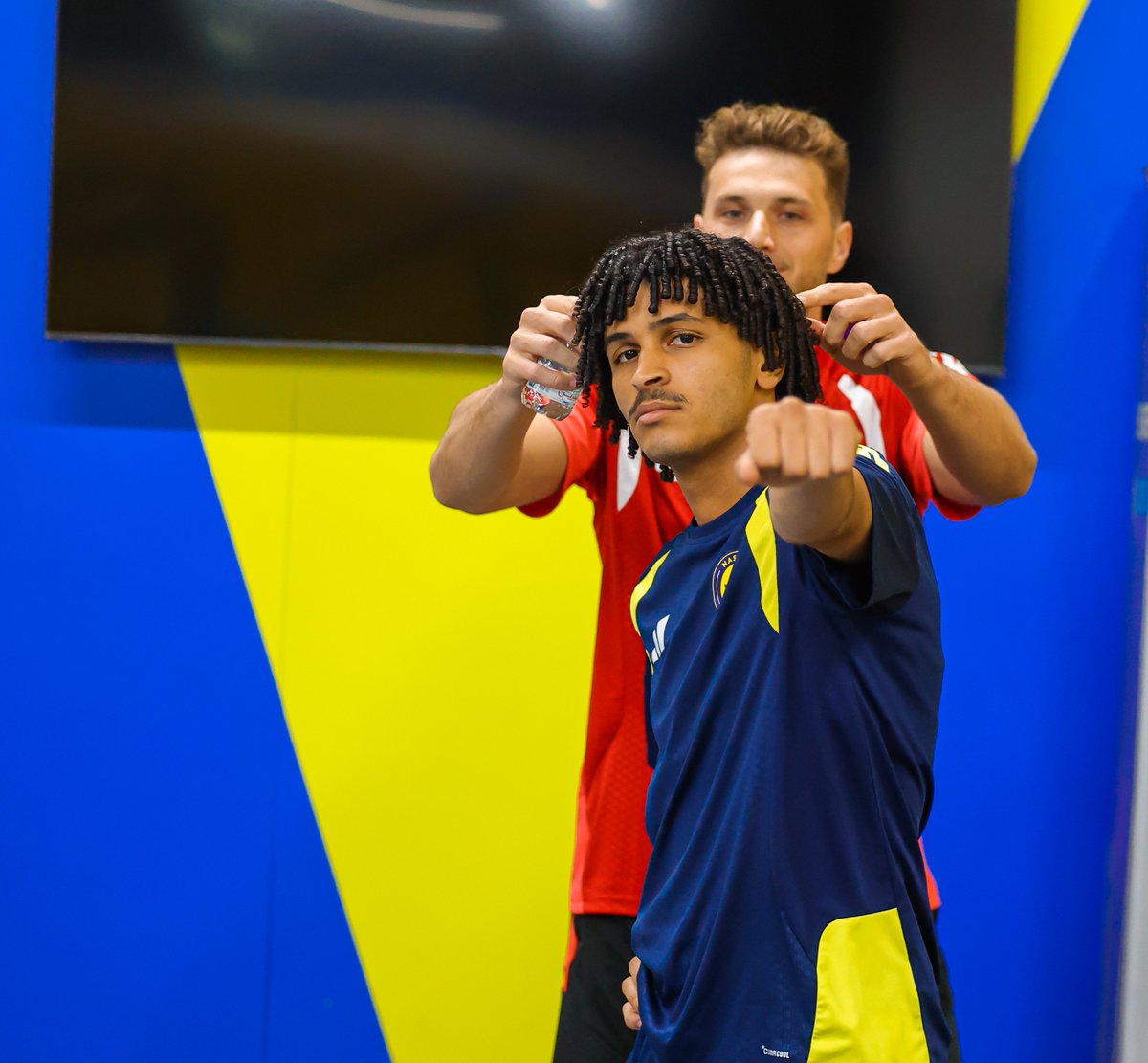 AlNassrFC's tweet photo. مسـاءٌ جديـد .. نعـود فيه إلى مقرّنا 💛 https://t.co/FYr201fgkx