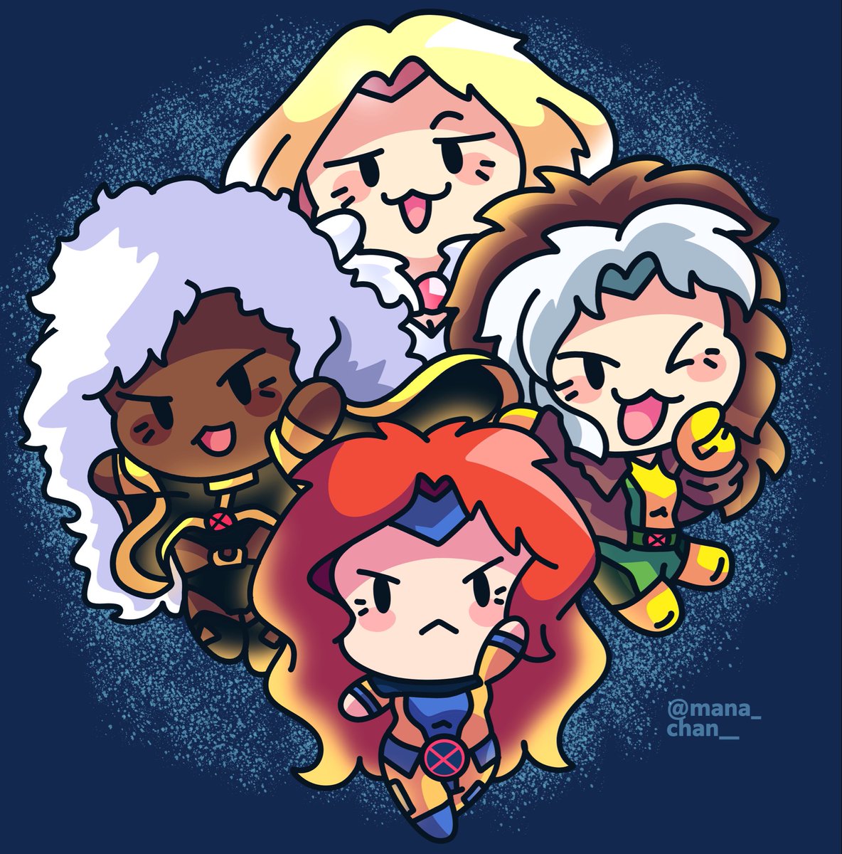 mana_chan__'s tweet photo. 🌟 X-Men 2028 girlies (so far)! 🌟 https://t.co/m5hTFvXnY2