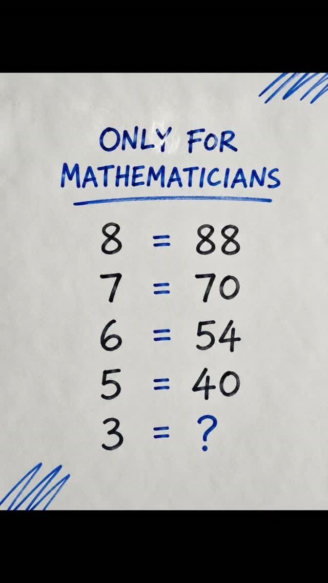 Anamta_ali_'s tweet photo. If you get the right answer in ten seconds, your mathematics skills are elite..

Let's go guys https://t.co/dM4vFE4esN
