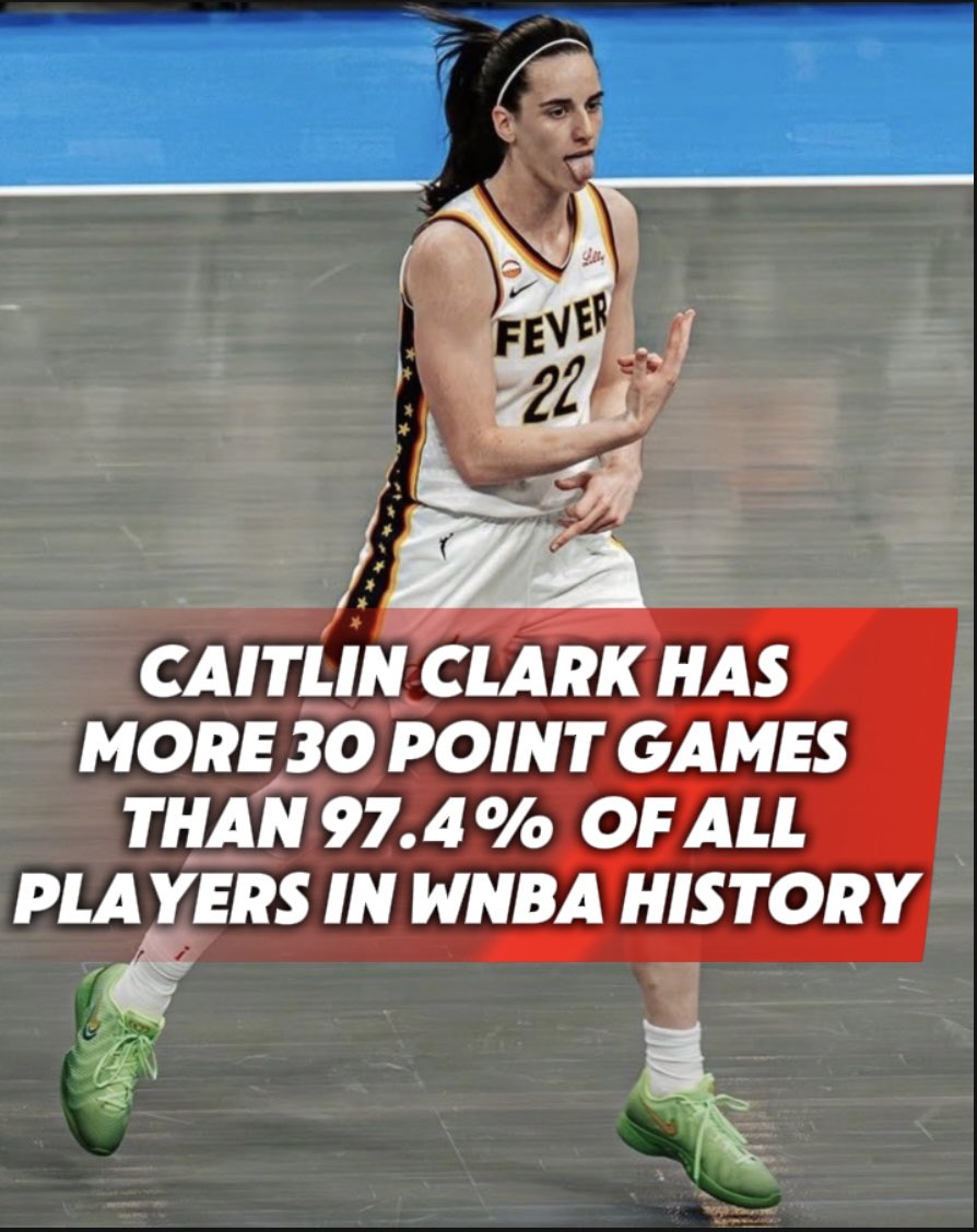 EspBen24's tweet photo. Angel Reese scoring 31 points? That’s cute. 👀 But don’t start celebrating while hating on Caitlin Clark, especially when Caitlin has more 30 point games than 97.4% of all players in WNBA history. 🔥🏀

#CaitlinClark #AngelReese #WNBA #IndianaFever #WNBAHistory #FeverRising #Basketball