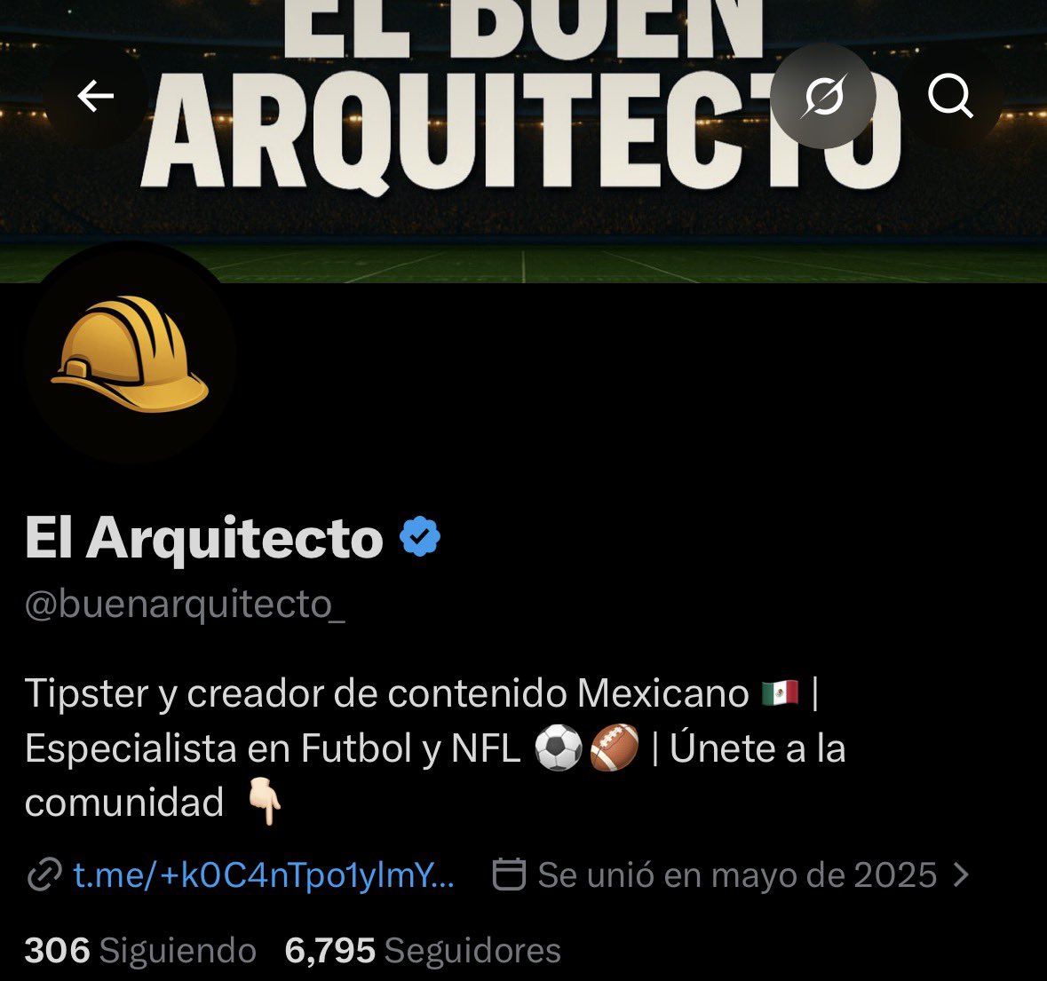 buenarquitecto_'s tweet photo. Si llegamos a los 7000 seguidores antes del partido Inaugural de la NFL regalaré varias transferencias 🫶🏼

Muchísimas gracias por todo su apoyo mis chingones ❤️ https://t.co/ydop7cG4QR