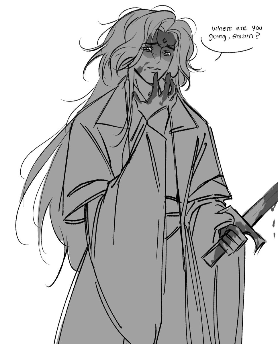 vanylladoe's tweet photo. yandere luo binghe art request from tumblr #svsss https://t.co/FKkHtzNnOD