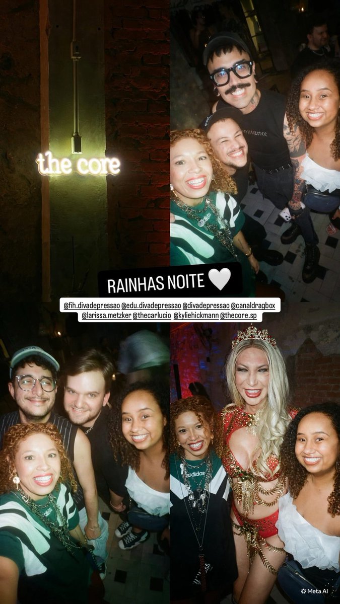 julourdes's tweet photo. Noite INCRÍVEL no #thecore com as RAINHAS DA NOITE!!!
@DivaDepressao
@canaldragbox
@MetzkerLarissa
#tyrabancks #rosadoquenia #kyliehickmann https://t.co/AaiOWwuERM