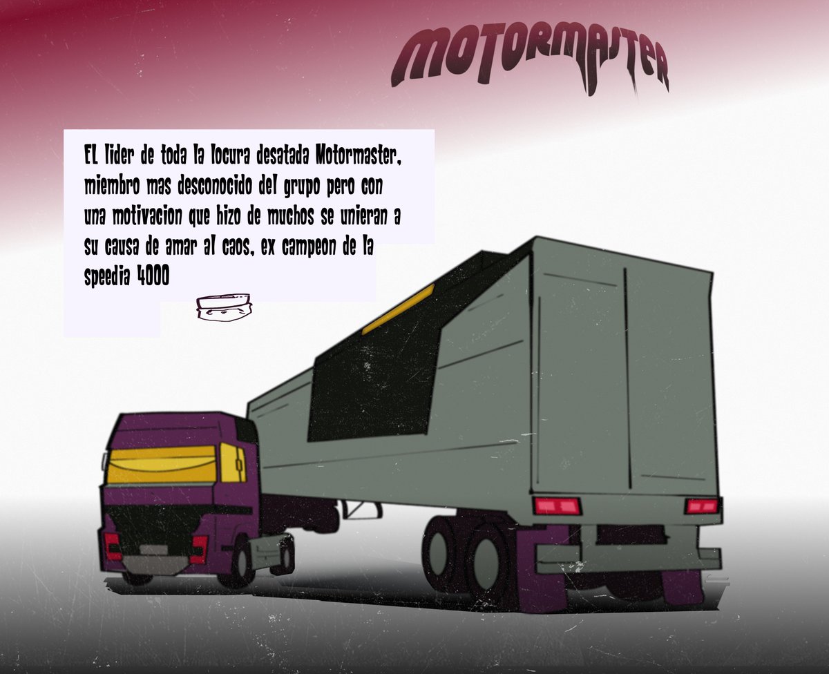 Draws_Rata's tweet photo. Motormaster, Stunticon Leader.
#transformers #morethanmeetstheeye #decepticons #stunticons https://t.co/HEXniplKJ4