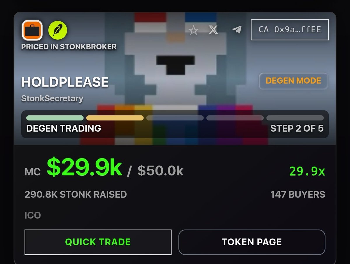 CTuska's tweet photo. StonkBrokers are busy, so Interns are coming. 

But what happens when both are busy?

Every Broker needs a Secretary.... a StonkSecretary.

$HOLDPLEASE 

Lets bond this and let it cook!

https://t.co/YyugyZL9Yy https://t.co/Bajfcaqaxg