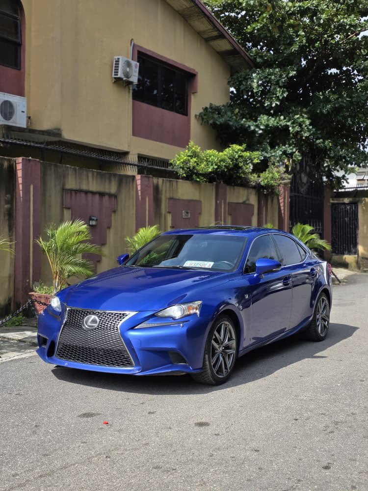 Thetoodapper1's tweet photo. 🔥 Fresh Deal!

🇺🇸 Toks 2014 Lexus IS250 F Sport

✨ F Sport Package
🔊 Exhaust Tune
✅ No Check Lights
✅ Clean &amp; Neat Interior
🚗 Smooth Drive &amp; Excellent Condition

💰 ₦24M

📍 Surulere, Lagos

📲 WhatsApp: 08105629191 

#LexusIS250 #FSport #Lexus #CarsForSale #LagosCars https://t.co/afZBt9LGeL