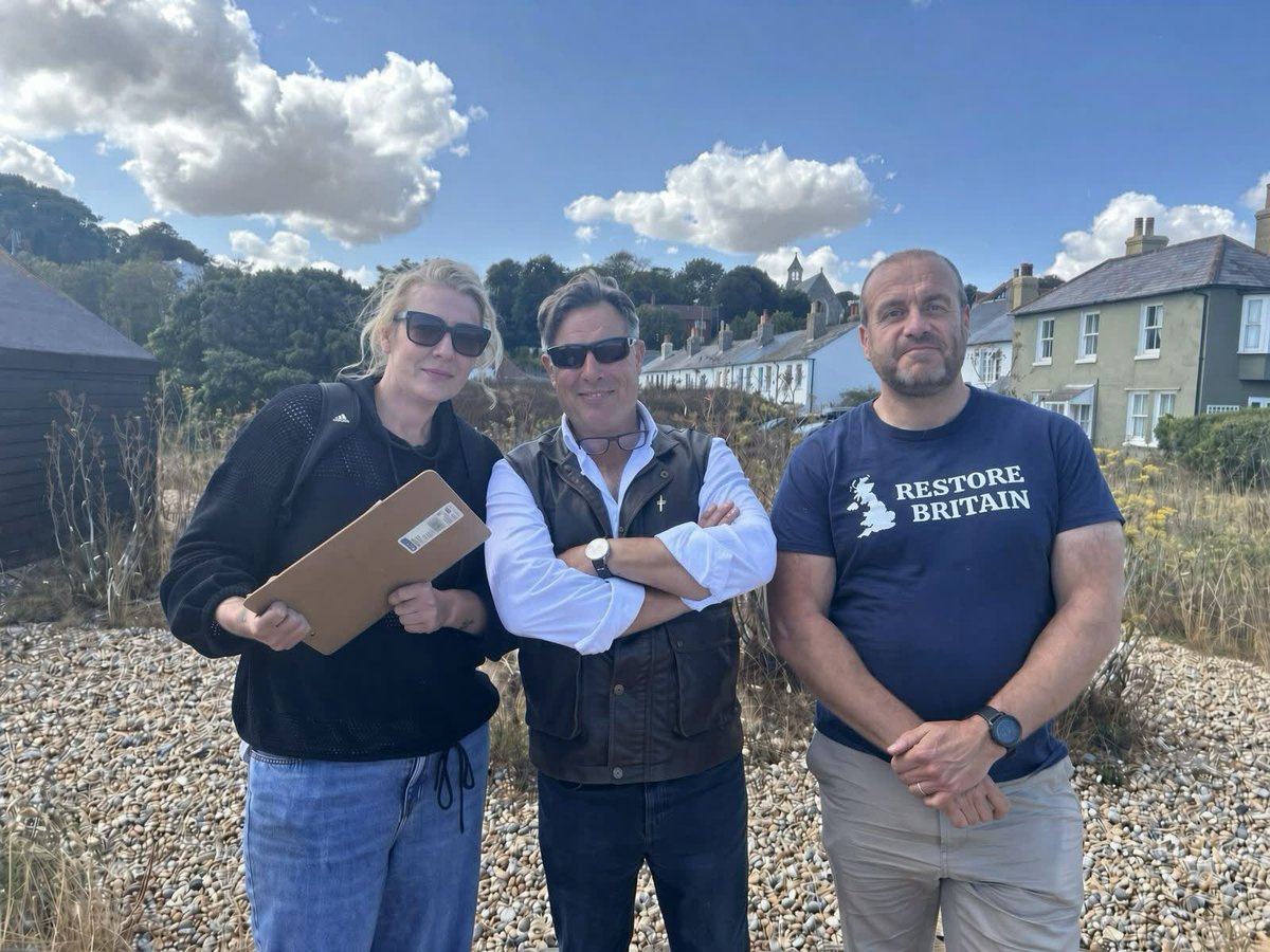 DavidRoyCox's tweet photo. All the best Jez Hermer for the upcoming by-election on Thursday August 27th Dover District Council for the wards of Guston, Kingsdown and St Margaret's-at-Cliffe 
Go Restore Britain 🇬🇧 https://t.co/EtmFFUDIHM