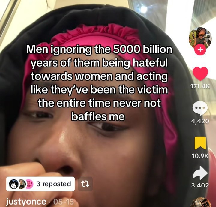pinkcels's tweet photo. Men are evil and narcissistic. https://t.co/sxTWBKLKg3