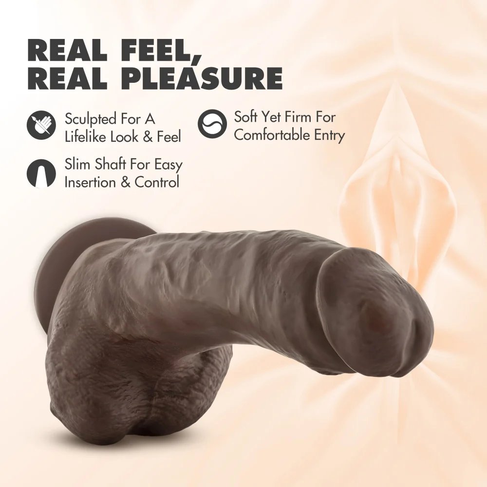 GayGearDC's tweet photo. Dr. Skin By Blush® | Mr. Mayor Realistic Curved Chocolate 9" Long Dildo W/ Balls &amp; Suction Cup Base $36.99

9" Length (6.5" Insertable) x 2"Width
Soft &amp; Realistic Feel, Realistic Detail
Made of Non Porous PVC. Contains no Fragrances, Phthalates, Paraffins or Latex https://t.co/q9m3WFKRHC