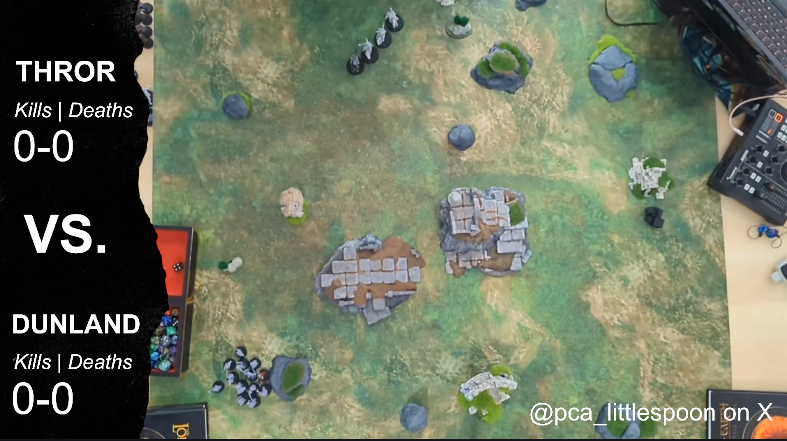 PcA_LittleSpoon's tweet photo. Sorry guys, I built out some new scenes and stream overlays this week for our MESBG game today, but we have been battling network issues for 2 hours and it's not looking like we'll be able to stream.
#mesbg #warhammer #lotr
Here's a sneak peak of what we were trying to do. https://t.co/Ztu3EvNbg4