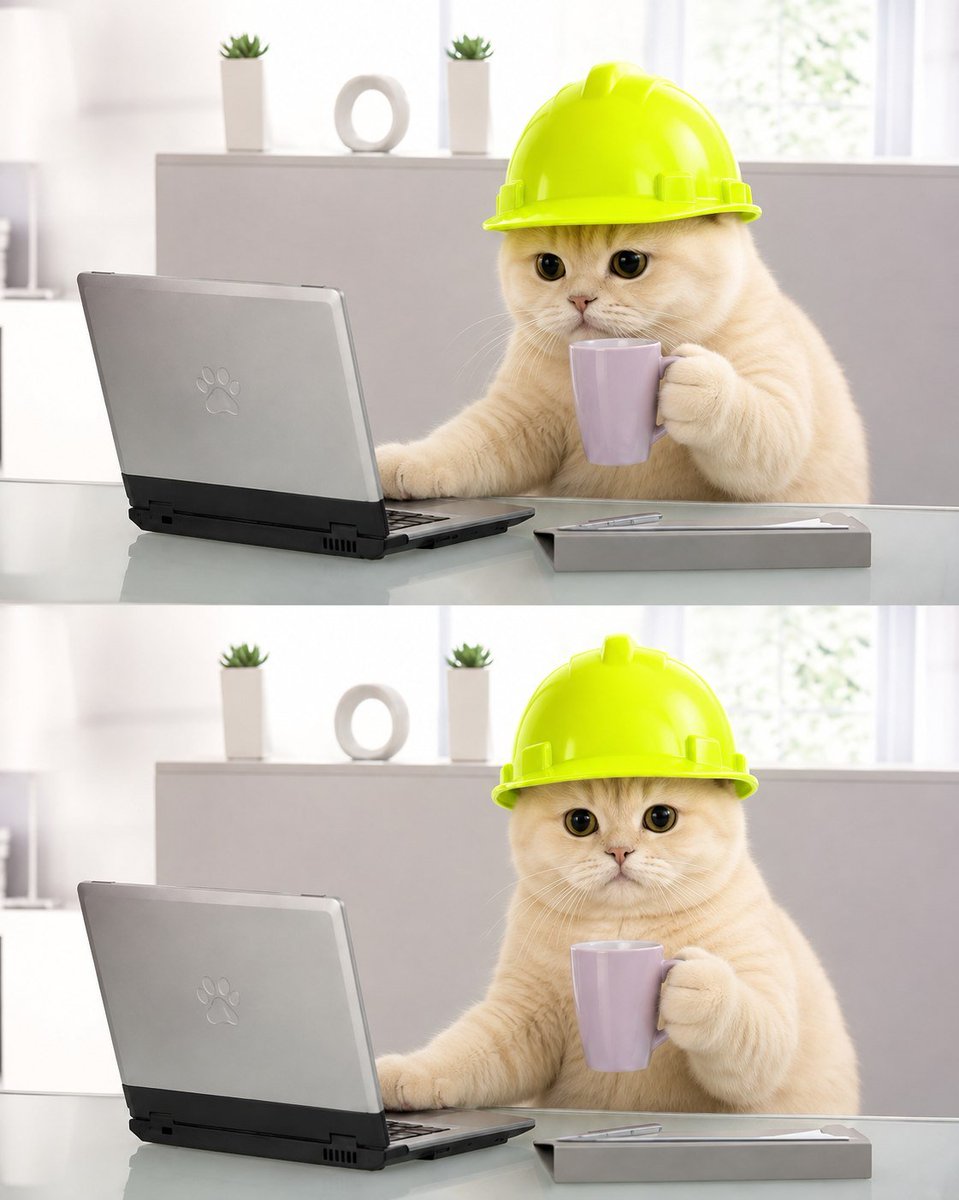 robinhoodcat_'s tweet photo. gm from $RHCAT. ☕👷

Workload: overloaded.
Coffee: loaded.
Hard hat: still on.

Another day of building on Robinhood Chain. 🔨 https://t.co/KiqErKC1k1