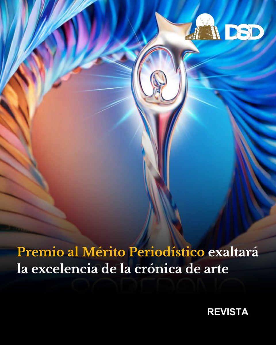 diariosdrd's tweet photo. Acroarte reconocerá a cinco destacados cronistas

La XV edición del Premio al Mérito Periodístico será el 1 de septiembre y reconocerá los aportes de Alexis Beltré, Juan TH, Yamira Taveras, Mayra La Paz y Rammy Pérez.

#Acroarte #PeriodismoRD

🔗https://t.co/nnYRvjR0Wa https://t.co/Xe6BR6p5dF