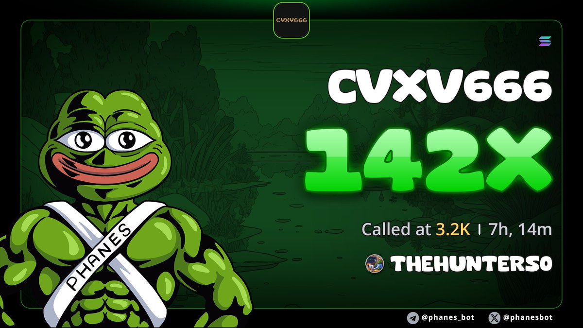 dehunter0's tweet photo. Tg members successfully gain 142x on 
solana:C3bajJW843KN9Uu441JkXN7zVMs4VM2HvdAGyGiBpump 
 
We printing massive gains before rug pull 
Dm https://t.co/urbQvhHBe5 for access entry.

#Cvxv666 #memecoin #helevier https://t.co/lbeyN3BkO4
