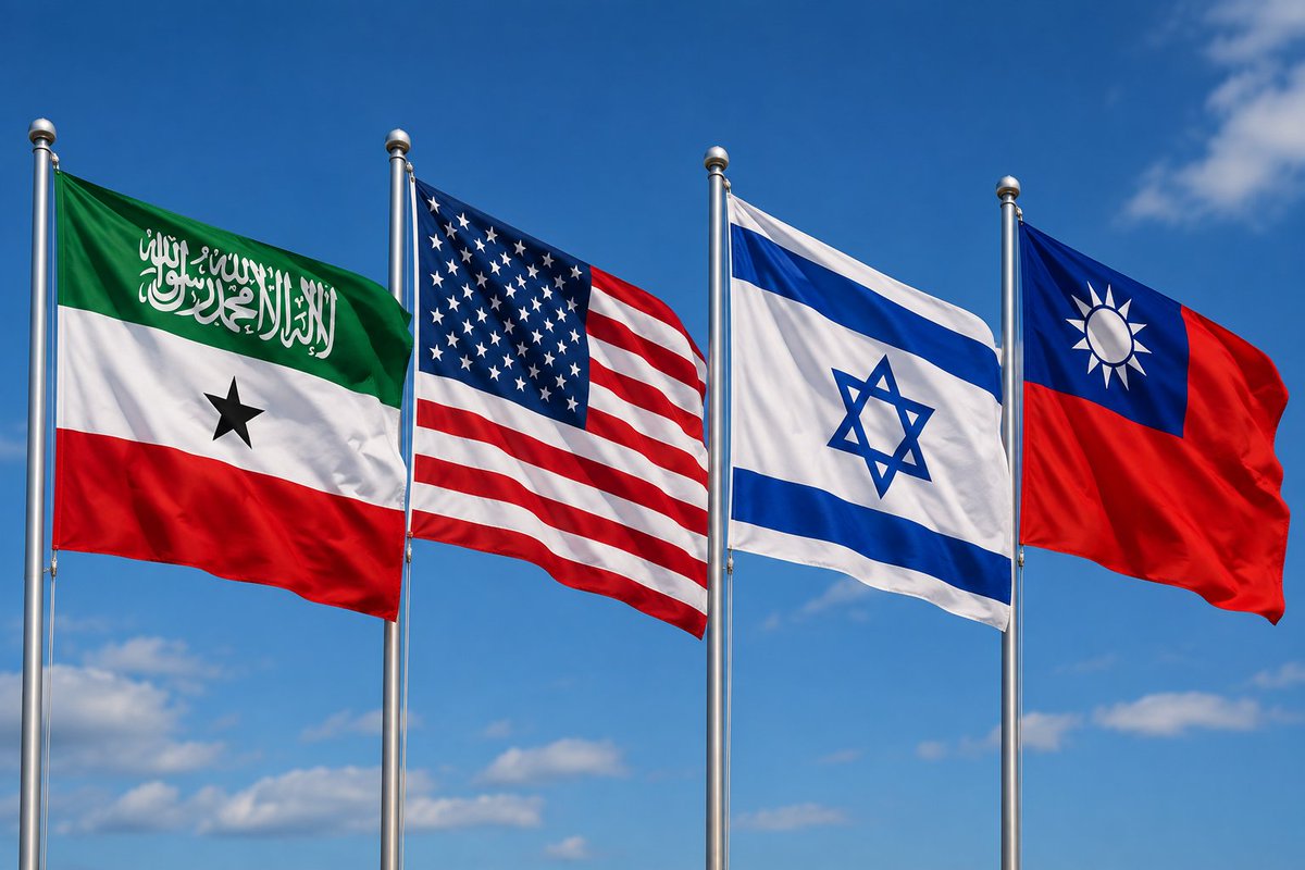 cabdirashed's tweet photo. The Republic of Somaliland, Taiwan, and Israel’s relations represent more than shared democratic values. They point toward an emerging strategic alignment among three democratic nations positioned at critical maritime crossroads, with the United States as a natural and indispensable strategic partner.

As former President Tsai Ing-wen stated, “Somaliland and Taiwan are bonded by shared democratic values and freedoms.” Taiwan’s current president, William Lai Ching-te, has also called for cooperation with like-minded countries, including the United States, toward a “non-red Somaliland coastline.”

#Israel has taken the most significant diplomatic step by formally recognizing Somaliland as an independent and sovereign state. Prime Minister Benjamin Netanyahu described the move as being in the spirit of the Abraham Accords and pledged expanded cooperation in agriculture, health, technology, and the economy. During President Cirro’s 2026 visit to Israel, Netanyahu further highlighted Somaliland’s strategic position at the opposite end of the Red Sea, adjacent to the Bab el-Mandeb, one of the world’s most important maritime gateways.

The strategic geography is compelling. Taiwan is central to the security of the Indo-Pacific. Israel is a key U.S. partner in the Middle East. Somaliland sits at the gateway between the Gulf of Aden, Bab el-Mandeb, the Red Sea, and the Indian Ocean.

Together, these relations connect three strategically vital regions and create an emerging network of democratic partnerships around some of the world’s most important maritime corridors.

For #Washington, Somaliland should therefore be viewed not simply through the question of recognition but as a potential strategic partner in democracy, maritime security, freedom of navigation, counterterrorism, and the protection of global trade routes.

The Somaliland-Taiwan-Israel relations demonstrate how shared democratic values can evolve into strategic cooperation. The opportunity now is for the United States to recognize Somaliland’s strategic value and engage accordingly.