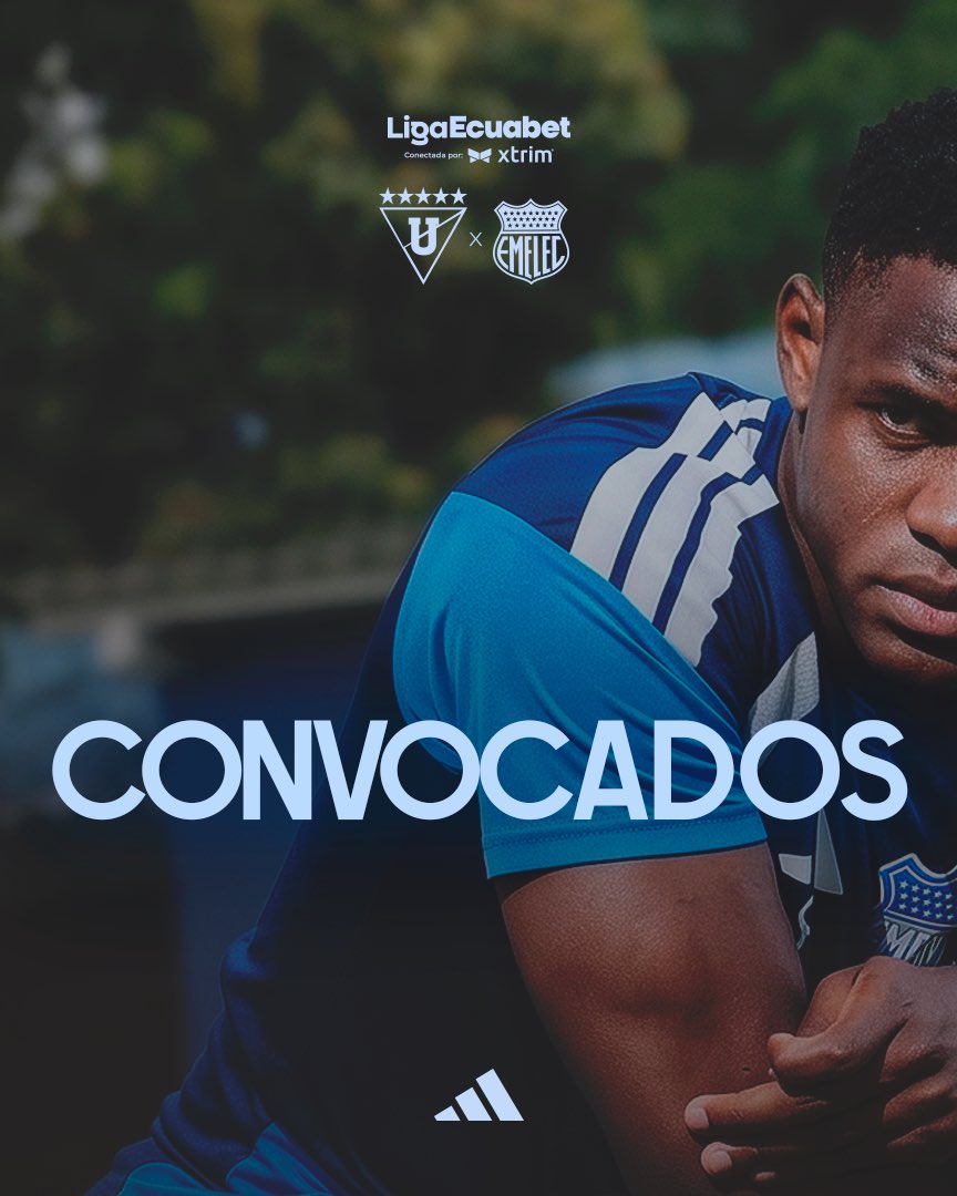 CSEmelec's tweet photo. Los convocados para esta noche.⚡

#VolviendoASerEmelec 🔵 https://t.co/pmqDkBVGZy