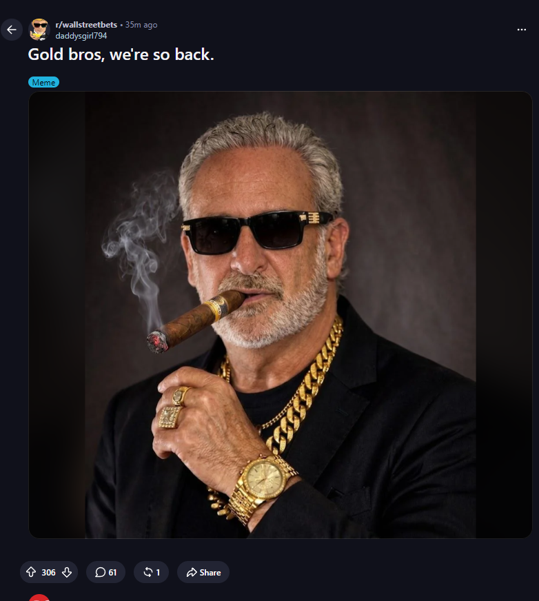 letsgetdevvy's tweet photo. perfect meme for the new bull market

posted 30 mins ago in WSB and alr has 300 upvotes

caption "we're so back." https://t.co/EjflR5AIiZ