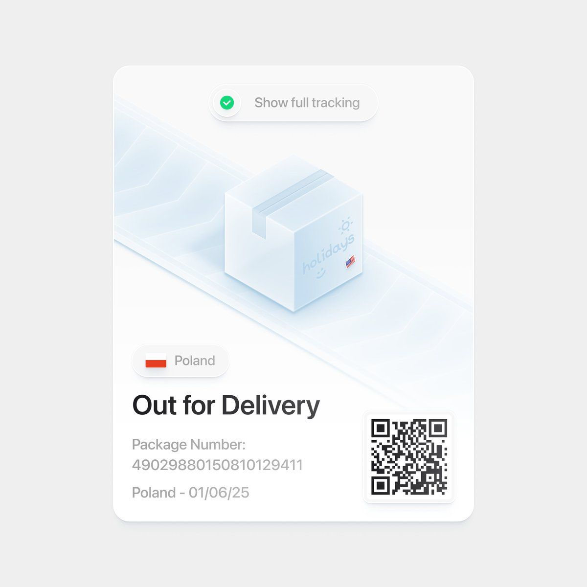 uiuxjoy99's tweet photo. Clean Tracking UI for a Seamless Delivery Experience https://t.co/6LP8FZSfOA