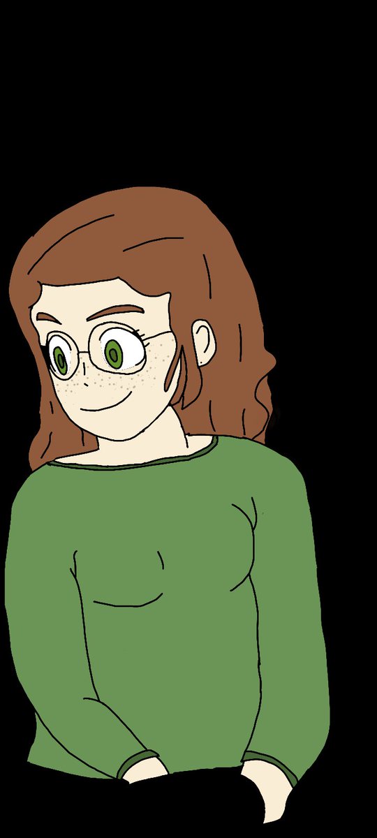 subbussam's tweet photo. Drew my characters Diane and Phoebe in the style of Fuuka and Yotsuba but Diane ain't supposed to have all that so idk https://t.co/ouL5hRT3c2
