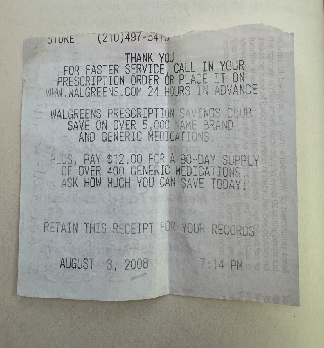 sheonhan's tweet photo. I was reading Steinbeck's East of Eden and found a 2008 Walgreens receipt on which someone copied out the passage:
"A man, after he has brushed off the dust and chips of his life, will have left only the hard, clean questions: Was it good or was it evil? Have I done well—or ill?" https://t.co/XO5BQ8uFon