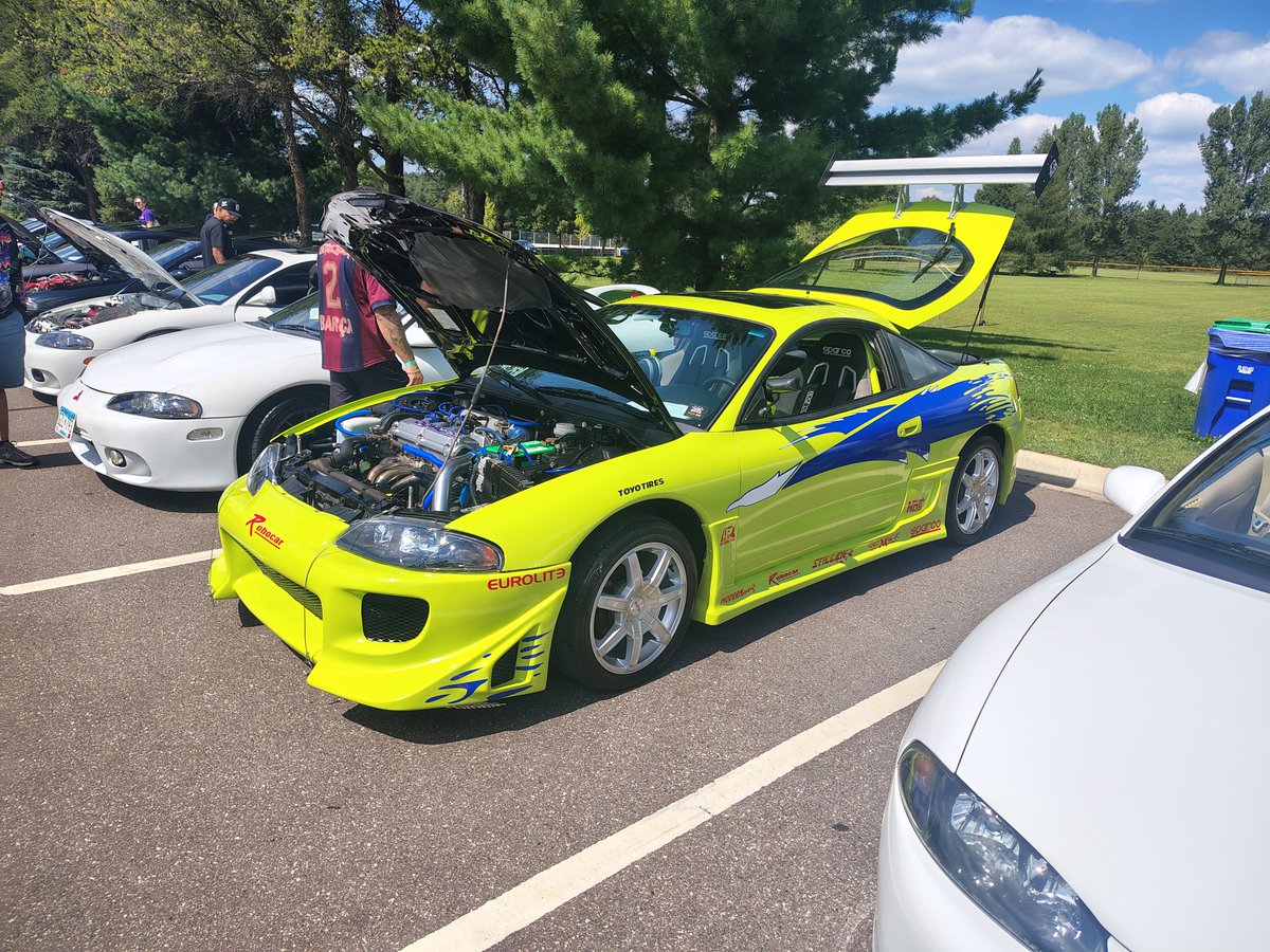 DaveFotch's tweet photo. I went to a car show #mn #minnesota #carshow #mitsubishi #allmitsubishicookoutandcarshow https://t.co/vObR4z1S2J