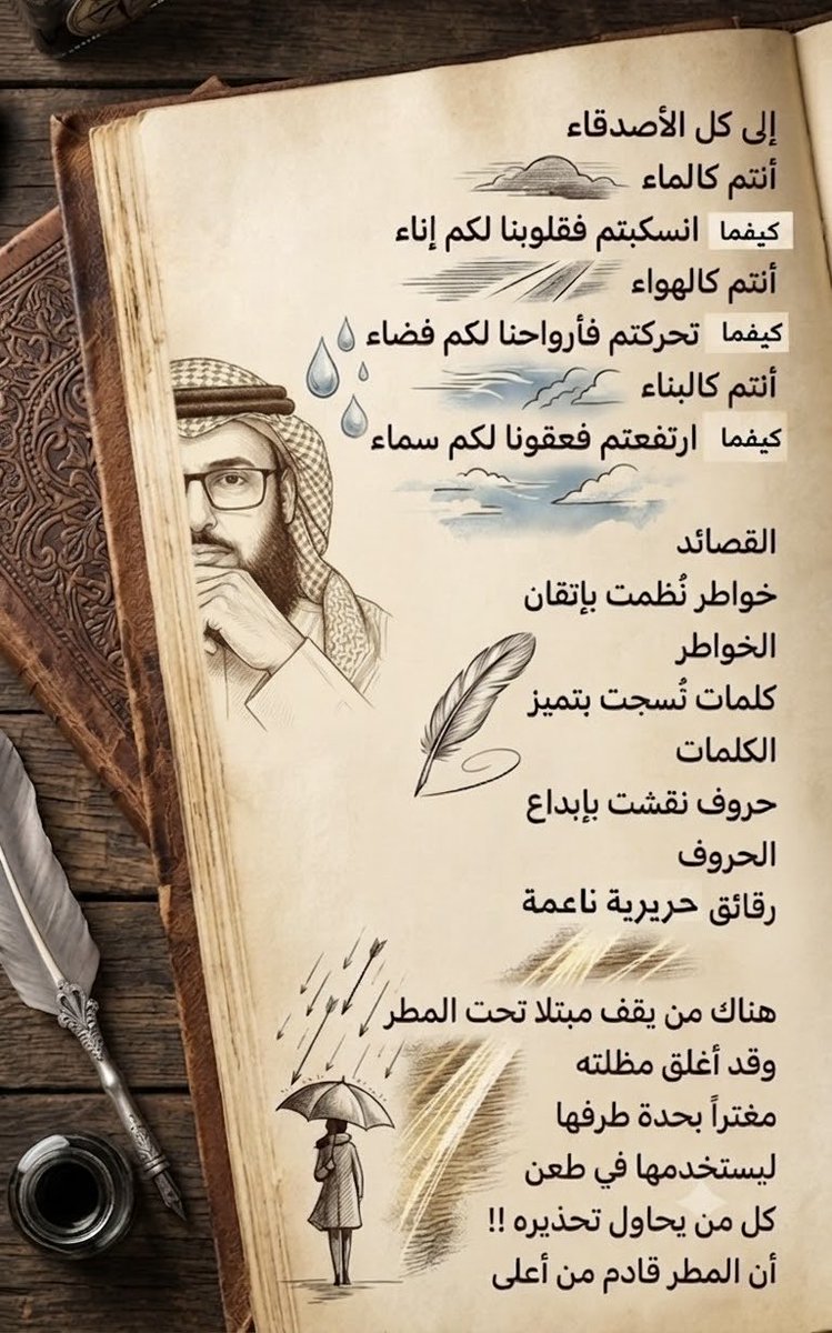 at_al2my's tweet photo. قطرات ضوء …. ✍️ https://t.co/TKGWRPJVv6