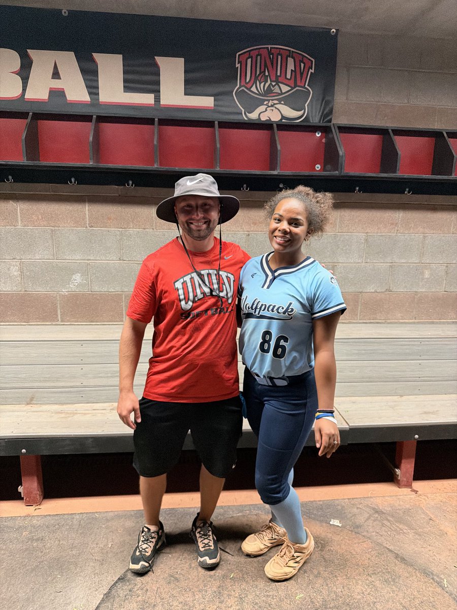 kaysoftball28's tweet photo. Had an amazing time at the @UNLVSoftball Camp! I’m grateful for the opportunity to compete, learn, and showcase my game while getting to work with the UNLV coaching staff.

Thank you to the coaches for a great camp and for the feedback and encouragement! I’m excited to stay in touch and continue building this relationship.

Looking forward to what’s ahead! 🥎💪🏽

#UNLVSoftball #UNLV #LadyRebels #CollegeSoftball #SoftballRecruiting #ClassOf2028 #KeepWorking #StayConnected

@Diamondaddicts @Fastpitchwatch
@DPICoachD @ExtraInningSB @los_stuff
@PrepSoftball @toppreps
@SportPrepX @SoftballDown
@Softball_Home @SoftballClips
@CoastRecruitsSB @IHartFastpitch @softballsfuture @dfwsho
@ultrapreps @NCSACoachDaily @SoftballClips
@SportsXFilm @Uncommittedutr @thewowsb
@SoftballAmerica @D1Softball @PGFnetwork
@OnDeckSoftball @FastpitchNetwork @NationalFastpitch @Wolfpack_Watson