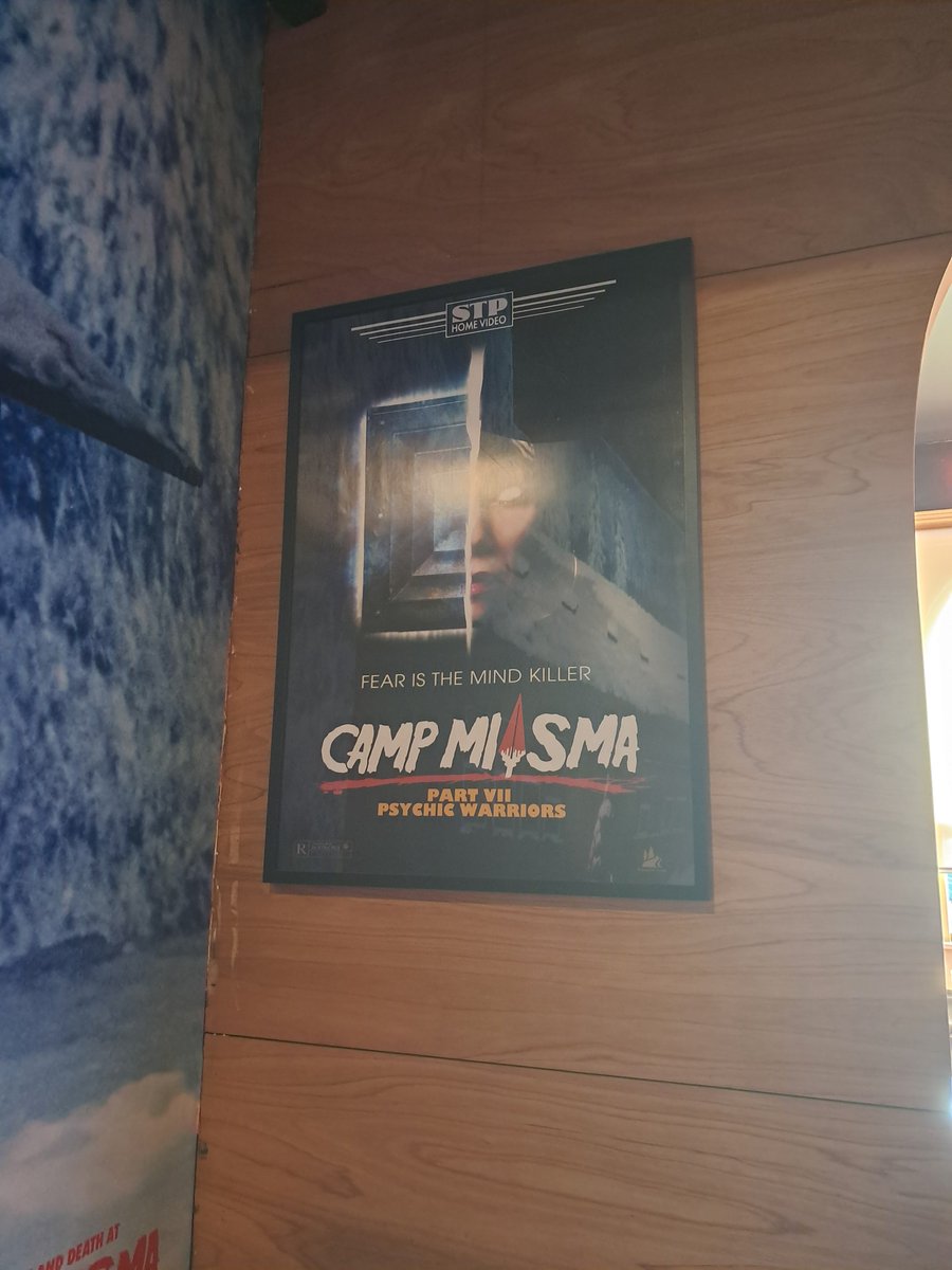 ranmasaotome96's tweet photo. Shoutout to Cinema Nova for going all out for their Camp Miasma promo. https://t.co/iZxMTSY7yv