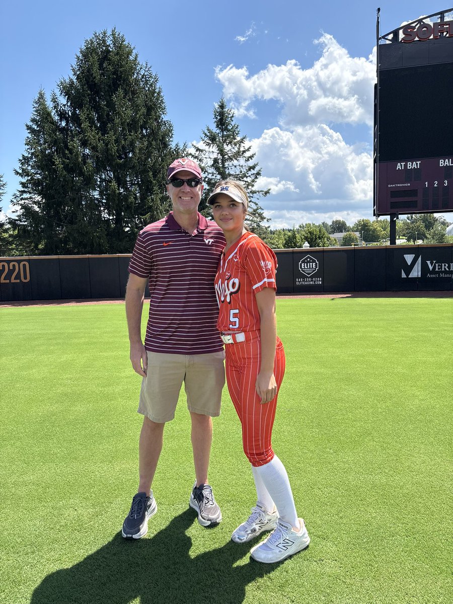 05MaddisonW's tweet photo. Had a great weekend at @HokiesSoftball camp ⛺️🫶. Thank you for the experience! #classof2029 @VTechSBcoach @jjpower19 @michaellew10 @HuemulMata @CliffWhite123 @MojoPardue @SoftbalAmerica @gatorjack72 @BradyVernon @CoachJenMac https://t.co/QlX69jVg4c