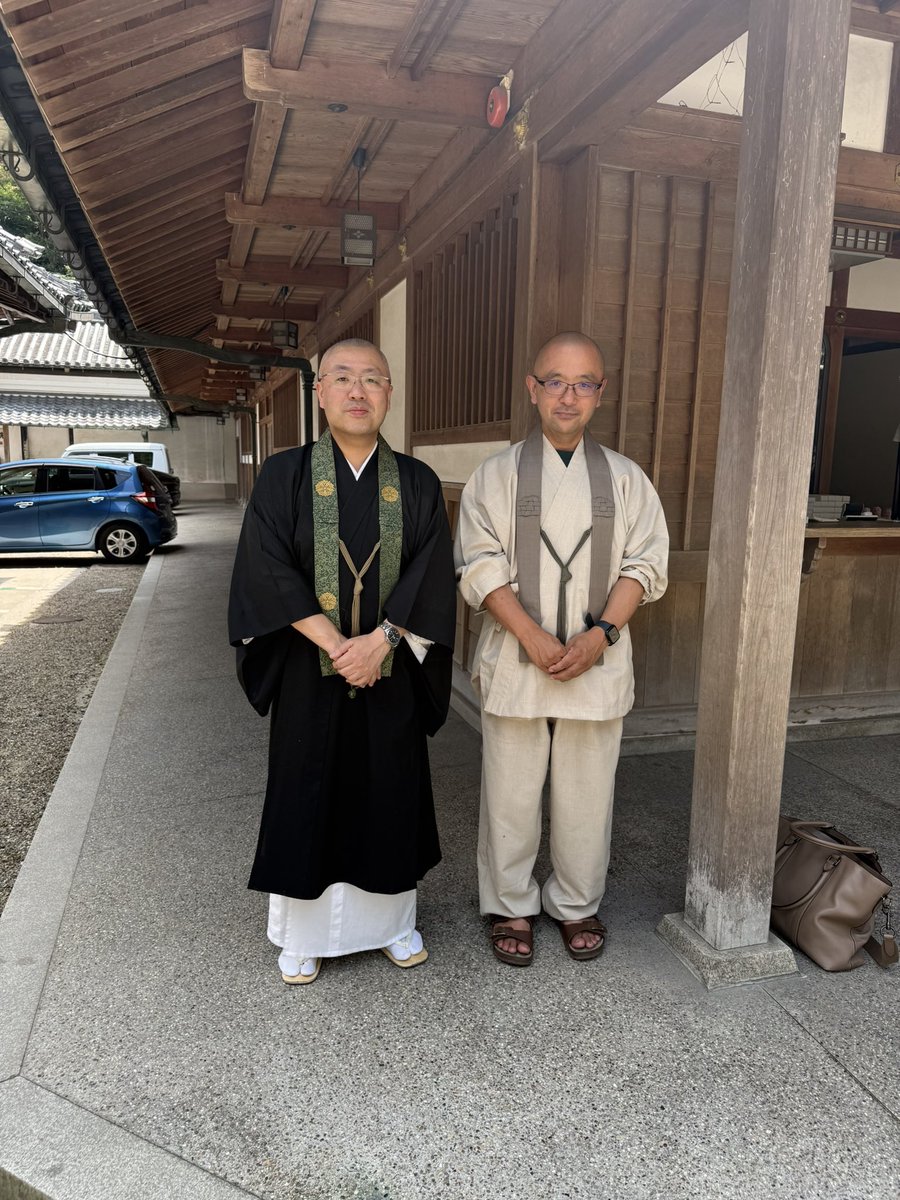 ootakisayen's tweet photo. 生駒の聖天さん
宝山寺へ思いついて参拝

急なお声かけにも関わらず
寺務長さんに歓待いただきました

ありがたし🙏
オン　キリク　ギャク　ウン　ソワカ https://t.co/qVB12fT1mj