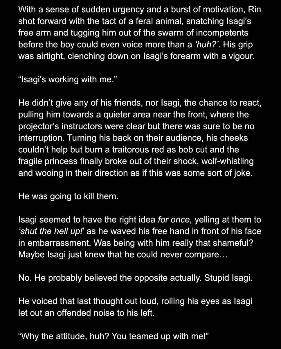 oscecia's tweet photo. little snippet of my rinsagi wip... i'm at around 3k words so it should be posted within the next week https://t.co/l2XVafWRRw